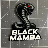 BLACK MAMBA 3D Emblem – Custom Acrylic Tailgate Badge for Ford Truck & SUV 1PC