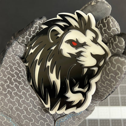 1PCS LION 3D Emblem Custom Badge Sticker for Car SUV TRUCK