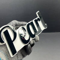 1PCS PEARL Emblem – Durable 3D Multicolor Acrylic Car & SUV Fender Badge