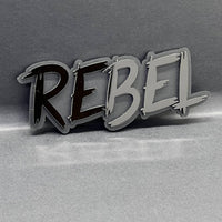 1PC REBEL 3D Emblem Custom Badge Sticker for Car SUV TRUCK