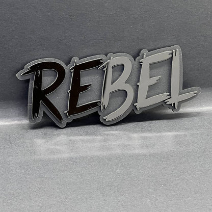 1PC REBEL 3D Emblem Custom Badge Sticker for Car SUV TRUCK