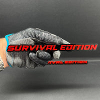 1PC SURVIVAL EDITION 3D Emblem Multicolor Custom Badge Sticker for Car SUV TRUCK