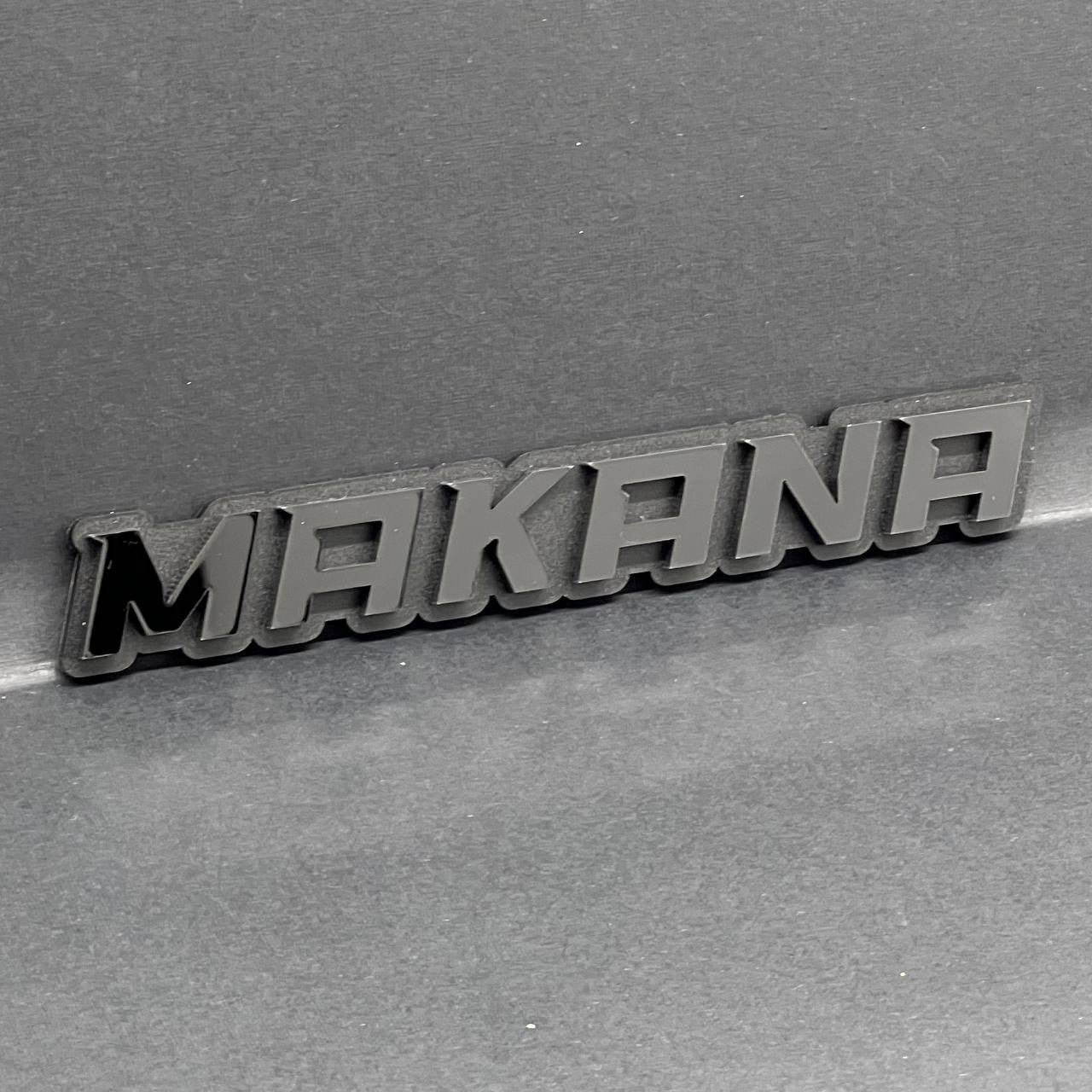 1PC MAKANA Emblem – 3D Acrylic Tailgate or Fender Badge for Truck SUV Car