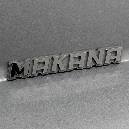 1PC MAKANA Emblem – 3D Acrylic Tailgate or Fender Badge for Truck SUV Car