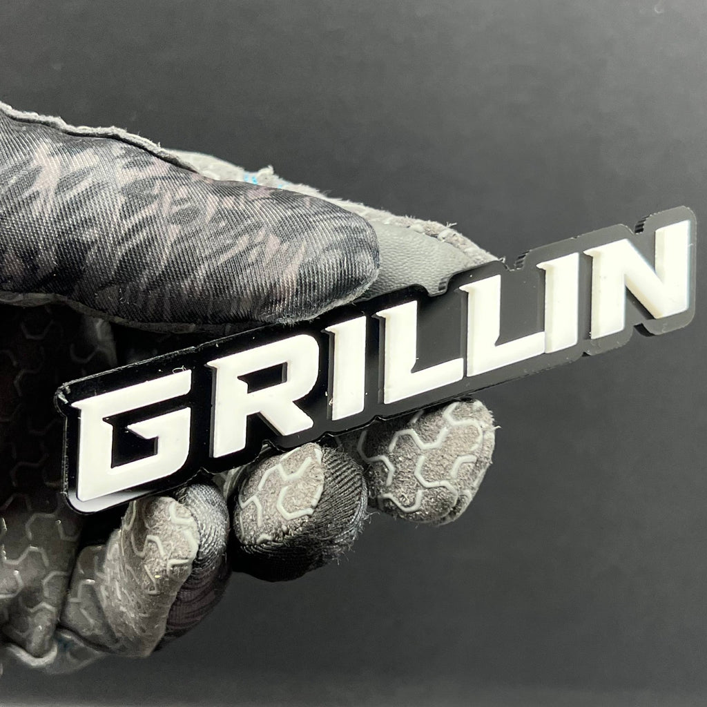 1PC GRILLIN Badge – 3D Multicolor Acrylic Car Truck SUV Fender & Tailgate Emblem