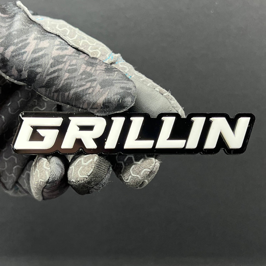 1PC GRILLIN Badge – 3D Multicolor Acrylic Car Truck SUV Fender & Tailgate Emblem
