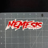 1PC NEMESIS Emblem – 3D Acrylic Multicolor Fender or Tailgate Car Badge Decal