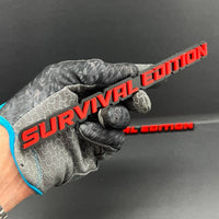 1PC SURVIVAL EDITION 3D Emblem Multicolor Custom Badge Sticker for Car SUV TRUCK
