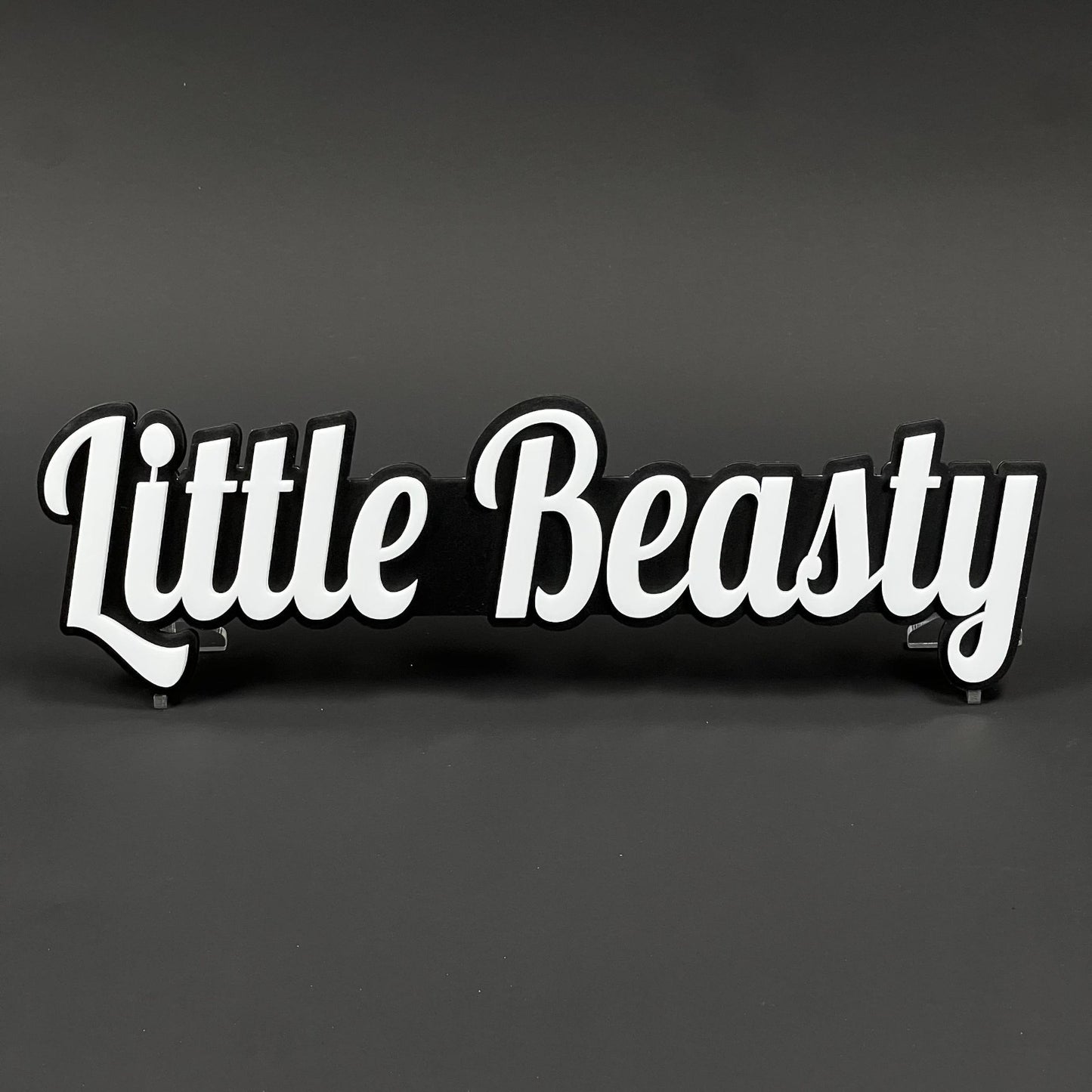 1PCS LITTLE BEASTY 3D Badge – Acrylic Fender Tailgate Car Truck Sticker Decal