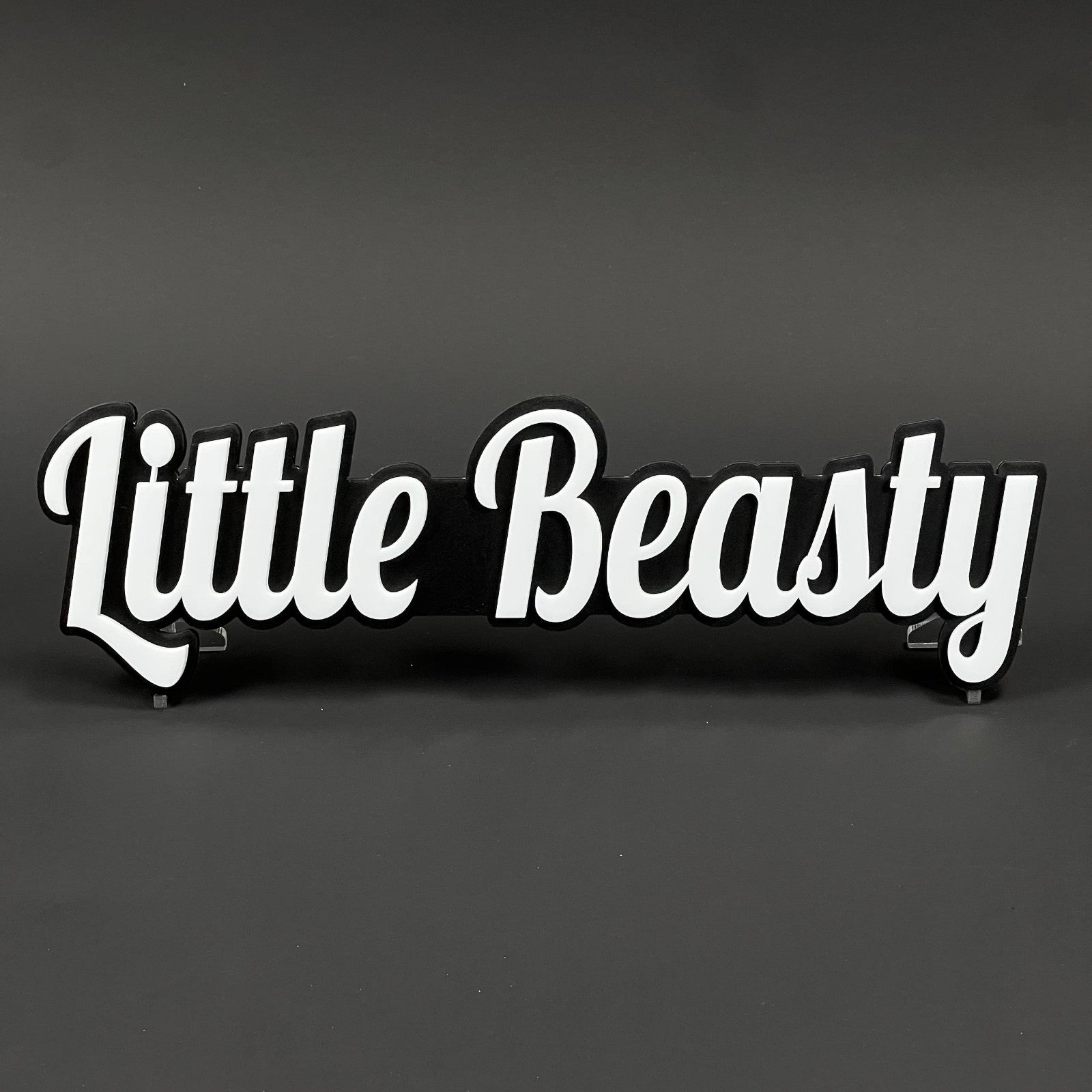 1PCS LITTLE BEASTY 3D Badge – Acrylic Fender Tailgate Car Truck Sticker Decal