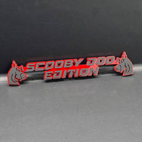 1pc Scooby Doo Edition Emblem 3D Car Badge Decal Sticker Multicolor Custom Look
