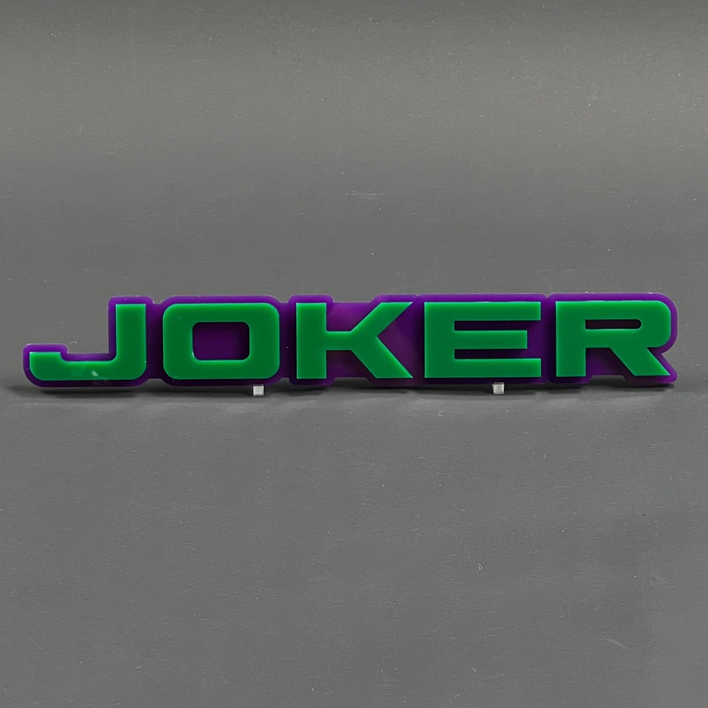 1PCS JOKER Emblem Badge – 3D Acrylic Car Truck Fender Tailgate Trunk Decal