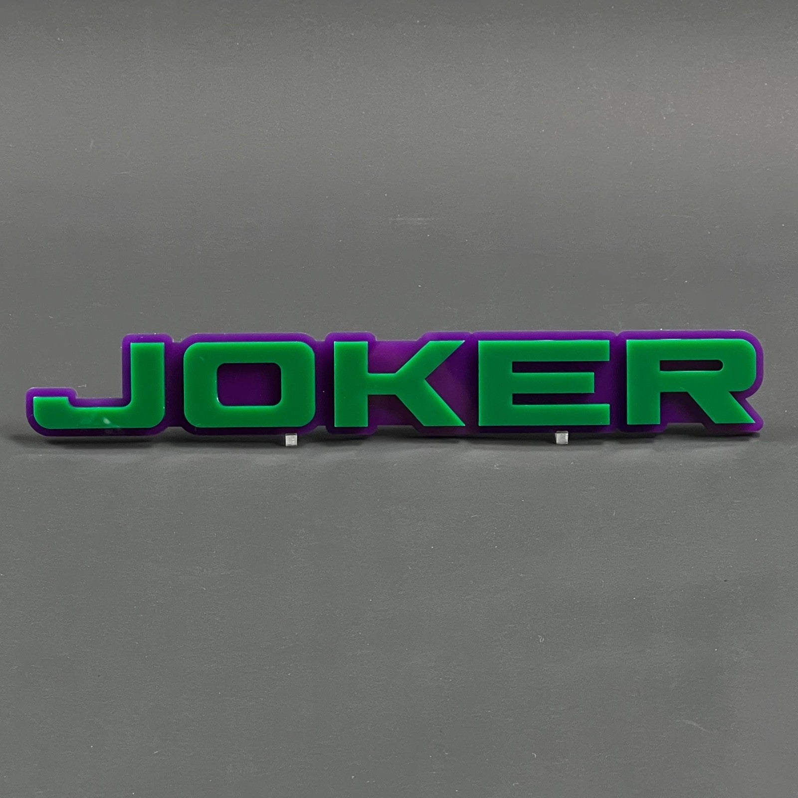 1PCS JOKER Emblem Badge – 3D Acrylic Car Truck Fender Tailgate Trunk Decal