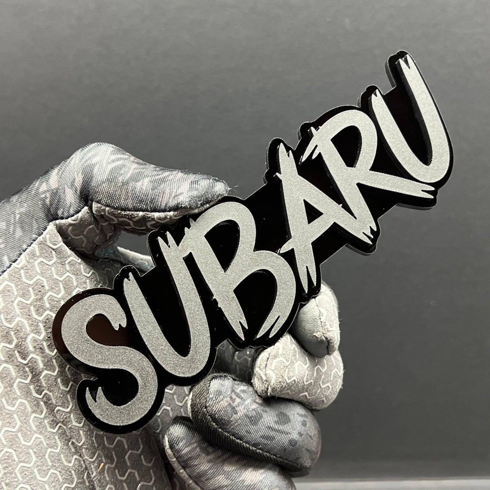 1pcs Subaru 3D Emblem – Multicolor Acrylic Car Badge Decal for Fender & Trunk