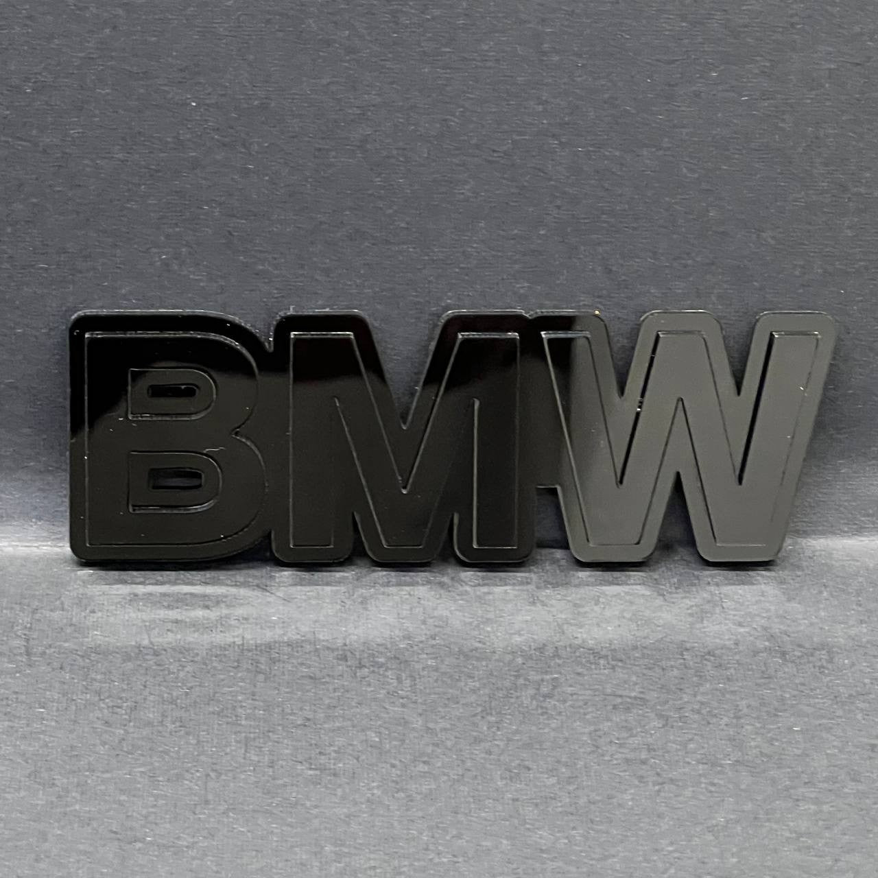 1PC BMW 3D Lettering Emblem – Exterior Badge Decal for Trunk, Fender, or Door