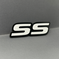 1PC SS 3D Emblem – Custom 3D Acrylic Multicolor Car Fender Sticker
