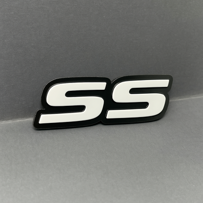 1PC SS 3D Emblem – Custom 3D Acrylic Multicolor Car Fender Sticker