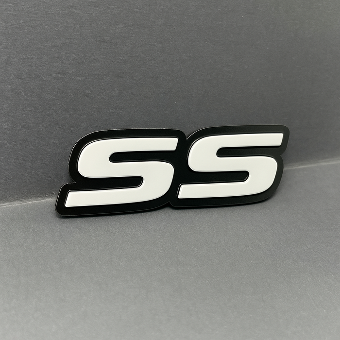 1PC SS 3D Emblem – Custom 3D Acrylic Multicolor Car Fender Sticker