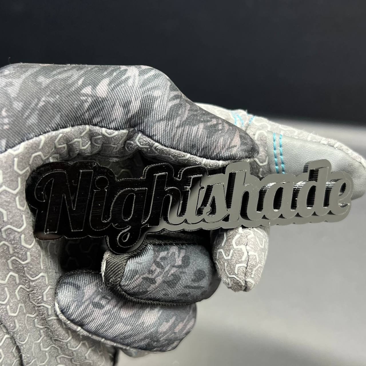 1PC Nightshade Emblem – 3D Acrylic Tailgate or Fender Badge for Car, SUV
