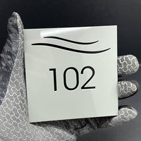 Personalised House Address Plaque – Door Number Sign Custom Made