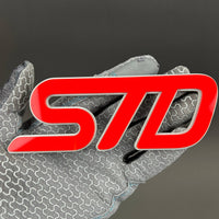 1PCS STD 3D Badge – Acrylic Fender Tailgate Car Truck Sticker Decal