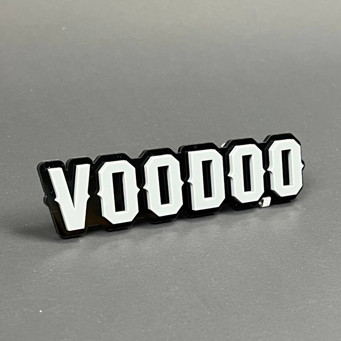 1PCS VOODOO 3D Acrylic Badge – Car Truck Fender Tailgate Sticker Decal