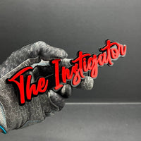 1PC THE Instigator Emblem – 3D Acrylic Multicolor Car Truck SUV Tailgate Badge