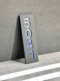 Personalized House Numbers – Laser Cut Door Sign for Home Address