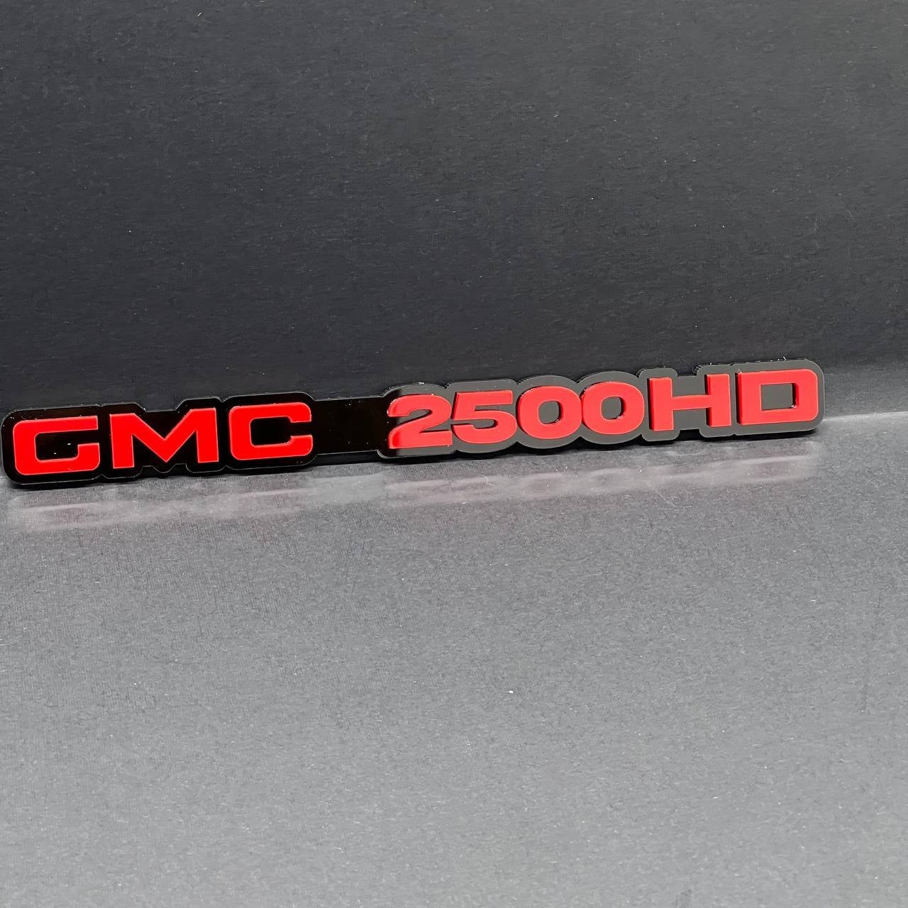 2pcs GMC 2500 HD Emblems Multicolor  – Side Fender Badges GMC 2500 HD