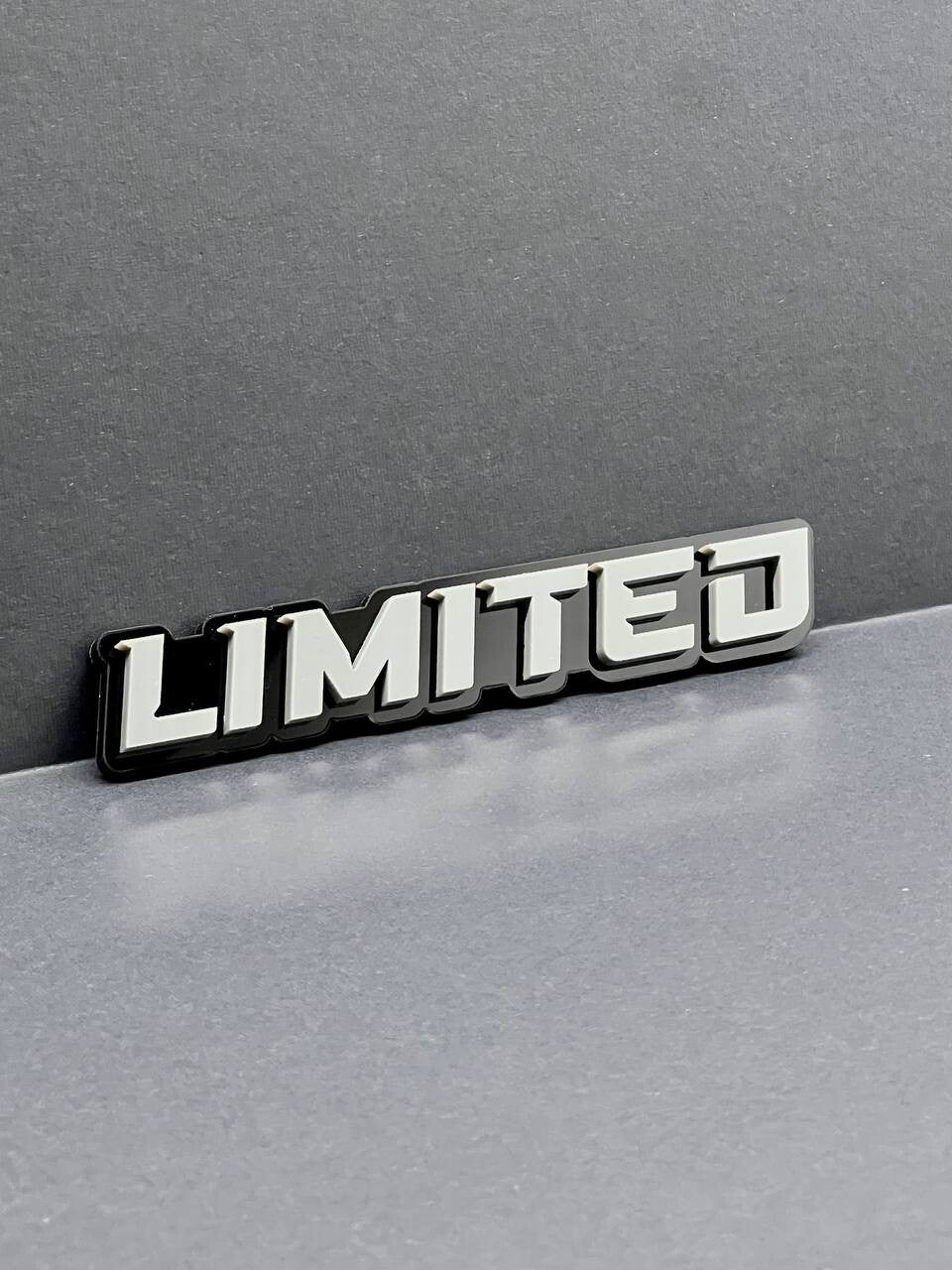 LIMITED Emblem Car/Truck, (2) BADGES, Fender Emblem  Agressive Raging
