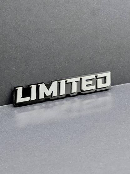 LIMITED Emblem Car/Truck, (2) BADGES, Fender Emblem  Agressive Raging