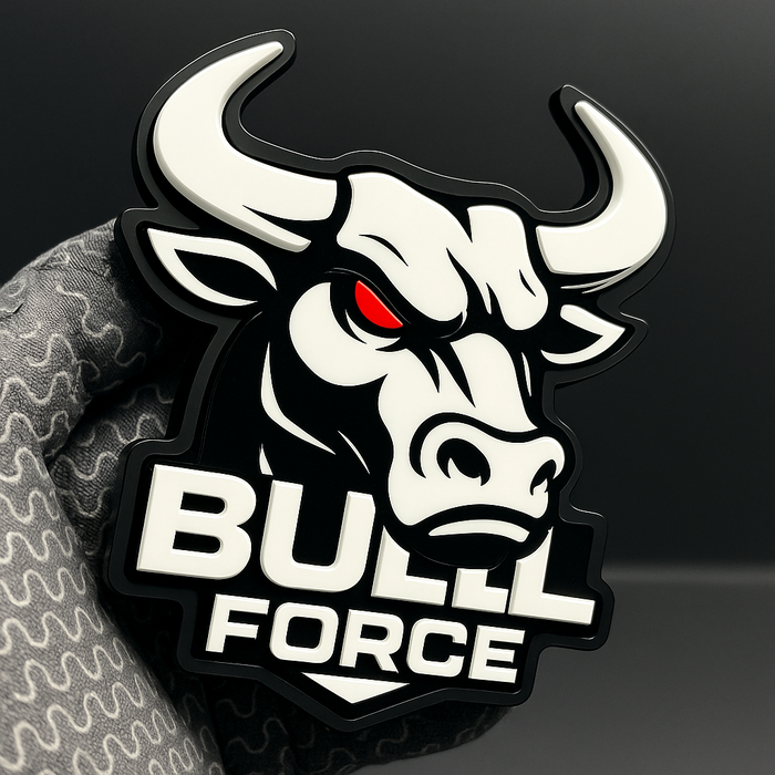 1pcs BULL Emblem Badges Car Truck Fender Angry Agressive