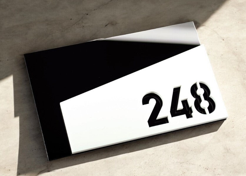 House Number Plaques Door Sign Plaque House Numbers Laser Cut House Signs Plate