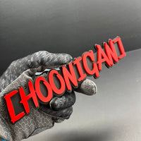 2pcs HOONIGAN Acrylic 3D Emblem Badge JDM Drift Style Sticker – MULTICOLOR