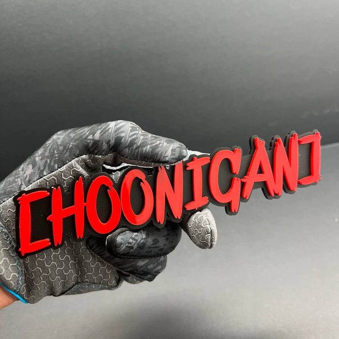 2pcs HOONIGAN Acrylic 3D Emblem Badge JDM Drift Style Sticker – MULTICOLOR