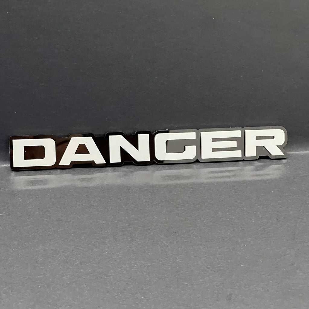 2pcs DANCER 3D Emblem – Custom Fender or Tailgate Badge for Car, SUV, or Truck