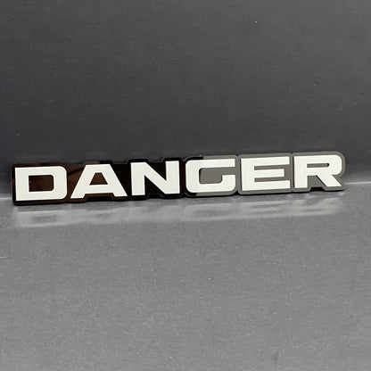 2pcs DANCER 3D Emblem – Custom Fender or Tailgate Badge for Car, SUV, or Truck