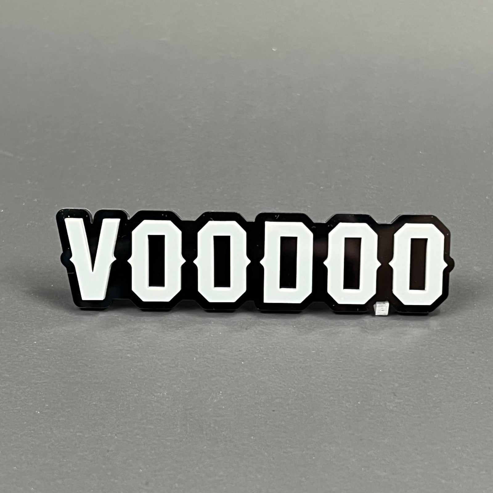 1PCS VOODOO 3D Acrylic Badge – Car Truck Fender Tailgate Sticker Decal