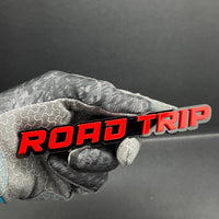 1PC ROAD TRIP Emblem – 3D Multicolor Acrylic Car Badge Decal for Fender Tailgate