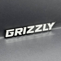 1PCS GRIZZLY Emblem – Custom 3D Multicolor Acrylic Car, Truck & SUV Badge