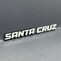 1PC SANTA CRUZ Emblem – Custom 3D Acrylic Fender & Tailgate Car Badge