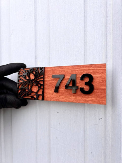 Custom House Number Plaque Personalized Home Address Sign house number