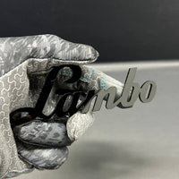 1PC Lamborghini Style Emblem – 3D Lambo Shield Badge Logo for Hood or Trunk