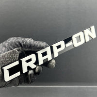 CRAP ON 3D Emblem – Custom Acrylic Exterior Badge Sticker for Car SUV Truck