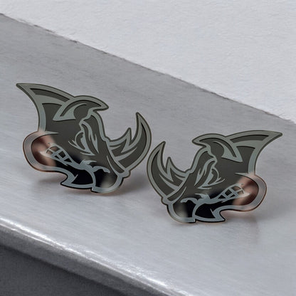 Rhino Badges Emblem Car/Truck,(2) BADGES, Fender Angry Agressive Raging