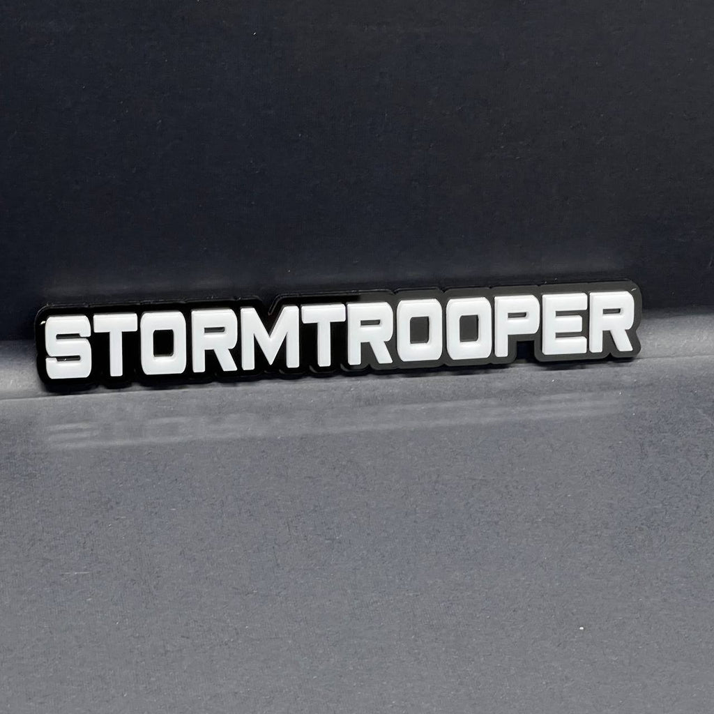1PC STORMTROOPER 3D Emblem Multicolor Custom Badge Sticker for Car SUV TRUCK