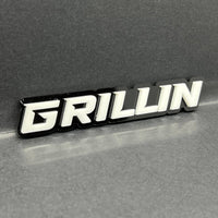 1PC GRILLIN Badge – 3D Multicolor Acrylic Car Truck SUV Fender & Tailgate Emblem