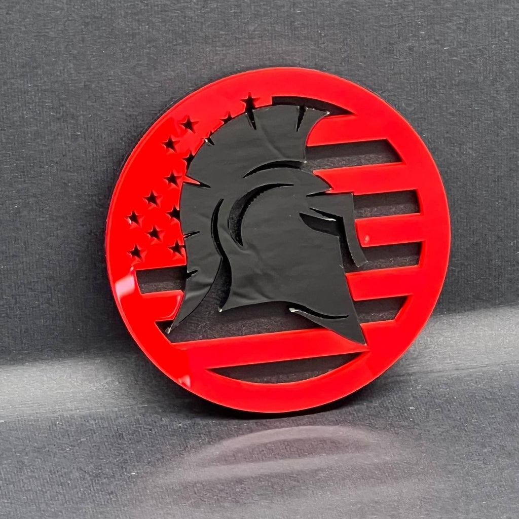 2PCS BADGE 18-24 WRANGLER GLADIATOR JL FENDER EMBLEM BADGE FENDER