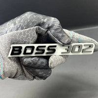 BOSS 302 Multicolor Emblems –  BOSS 302 Fender Badges (Set of 2) for 302 Emblem
