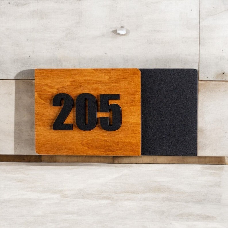 House Number Plaques Door Number Sign Personalised Acrylic Number